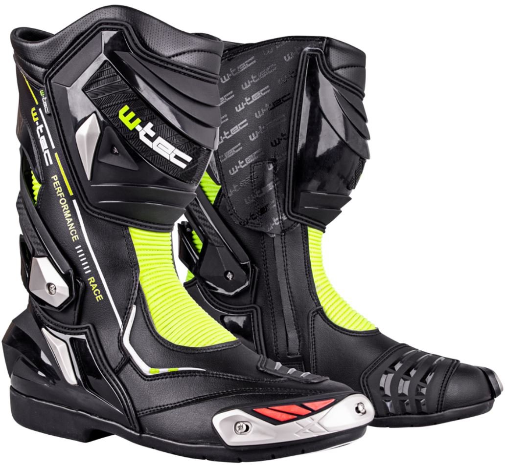 W-TEC Buty motocyklowe W-TEC Beastor, Czarno-zielony, 46 18958-46