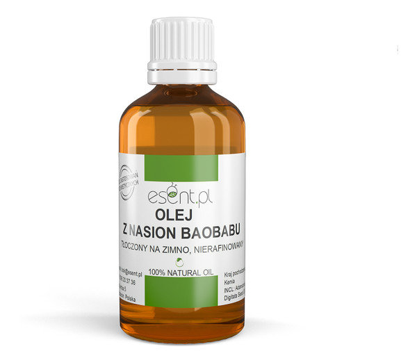 Olej z Baobabu nierafinowany, zimnotłoczony 50 ml