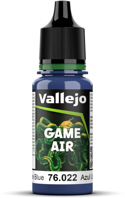 Vallejo 76022 Ultramarine Blue Game Air 18ml