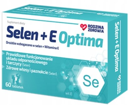 Rodzina Zdrowia Selen+E Optima, 60 tabletek
