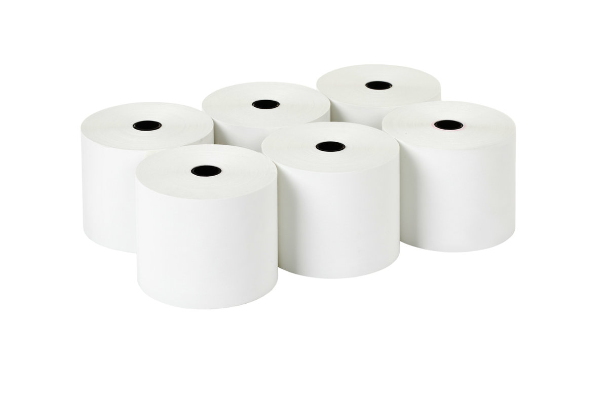 Rolka Termiczna 57X100 Do Kasy, Drukarki 6 Szt.