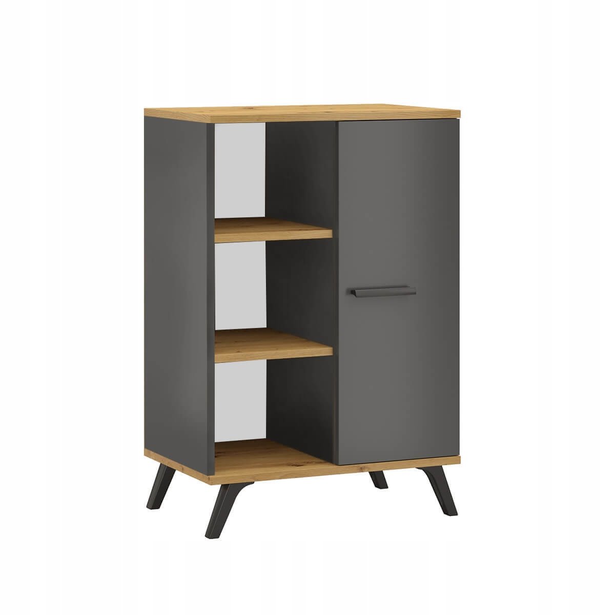 Komoda regał 60 cm szafka RALF 2 grafit artisan
