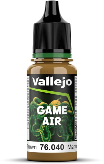 Vallejo 76040 Leather Brown Game Air 18ml