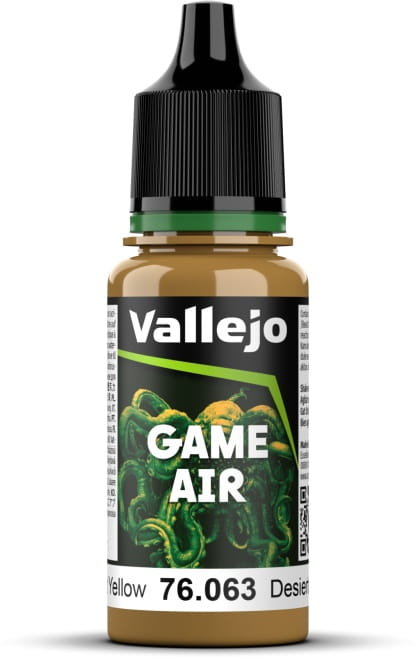 Vallejo 76063 Desert Yellow Game Air 18ml