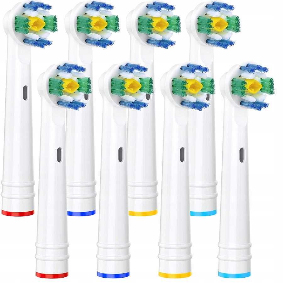KOŃCÓWKI DO SZCZOTECZKI ELEKTRYCZNEJ ORAL-B 3D 8 x