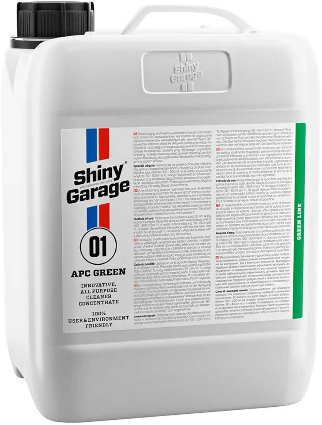 Shiny Garage APC Green - Uniwersalny środek czyszczący 5L