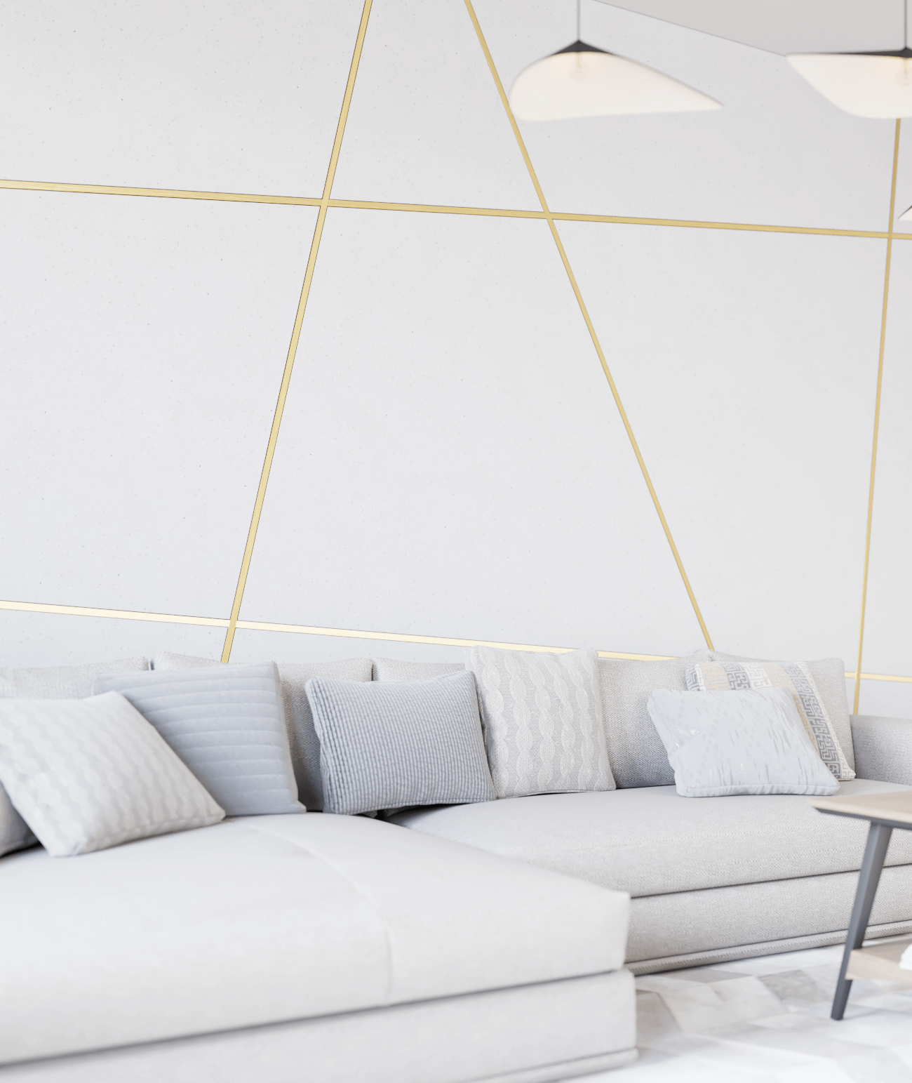 270x4x0,9 cm SM - (złoty matowy) - stalowa listwa dekoracyjna C [GTU_08]