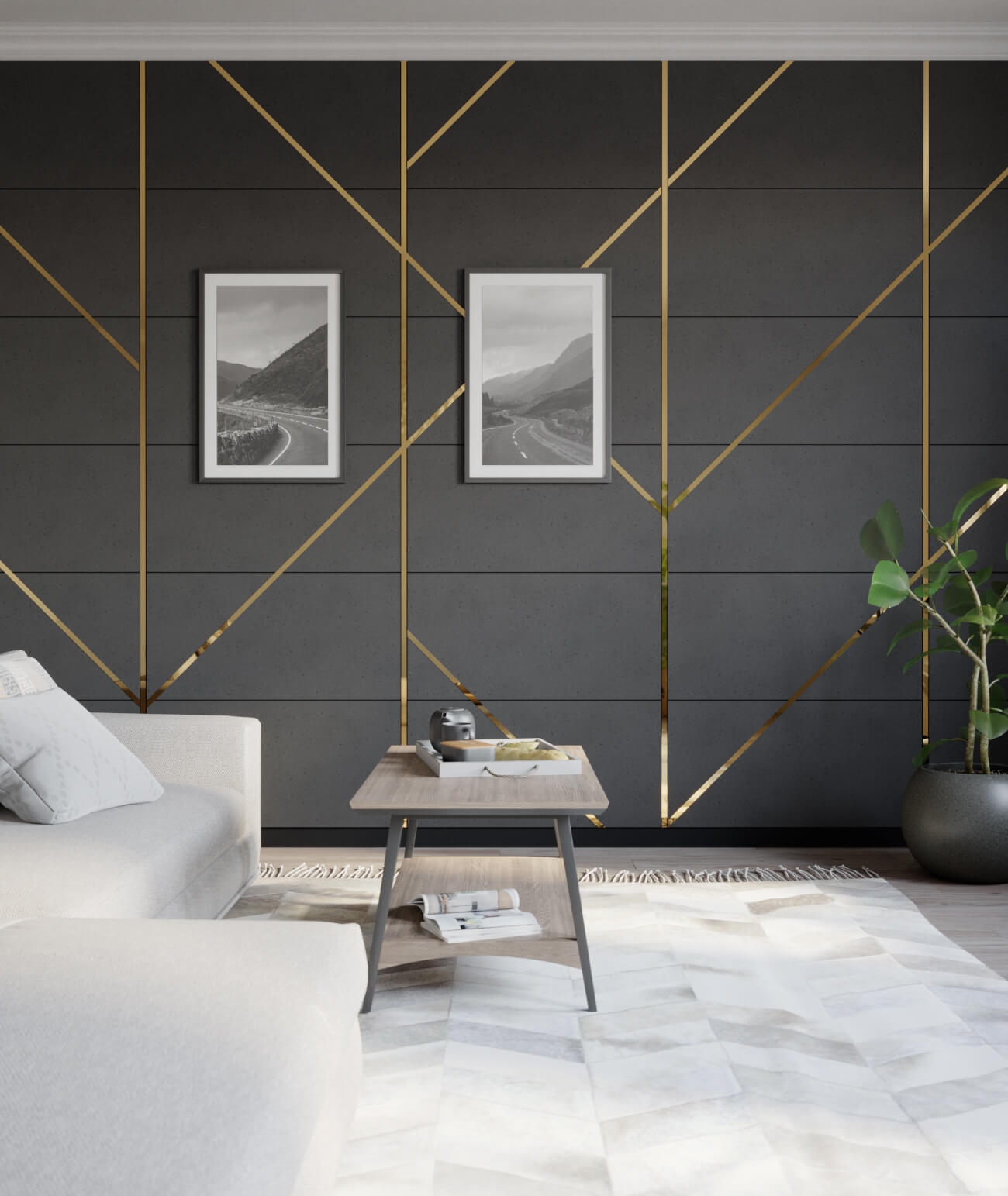 270x4x0,9 cm SM - (złoty połysk) - stalowa listwa dekoracyjna C [GTU_08]