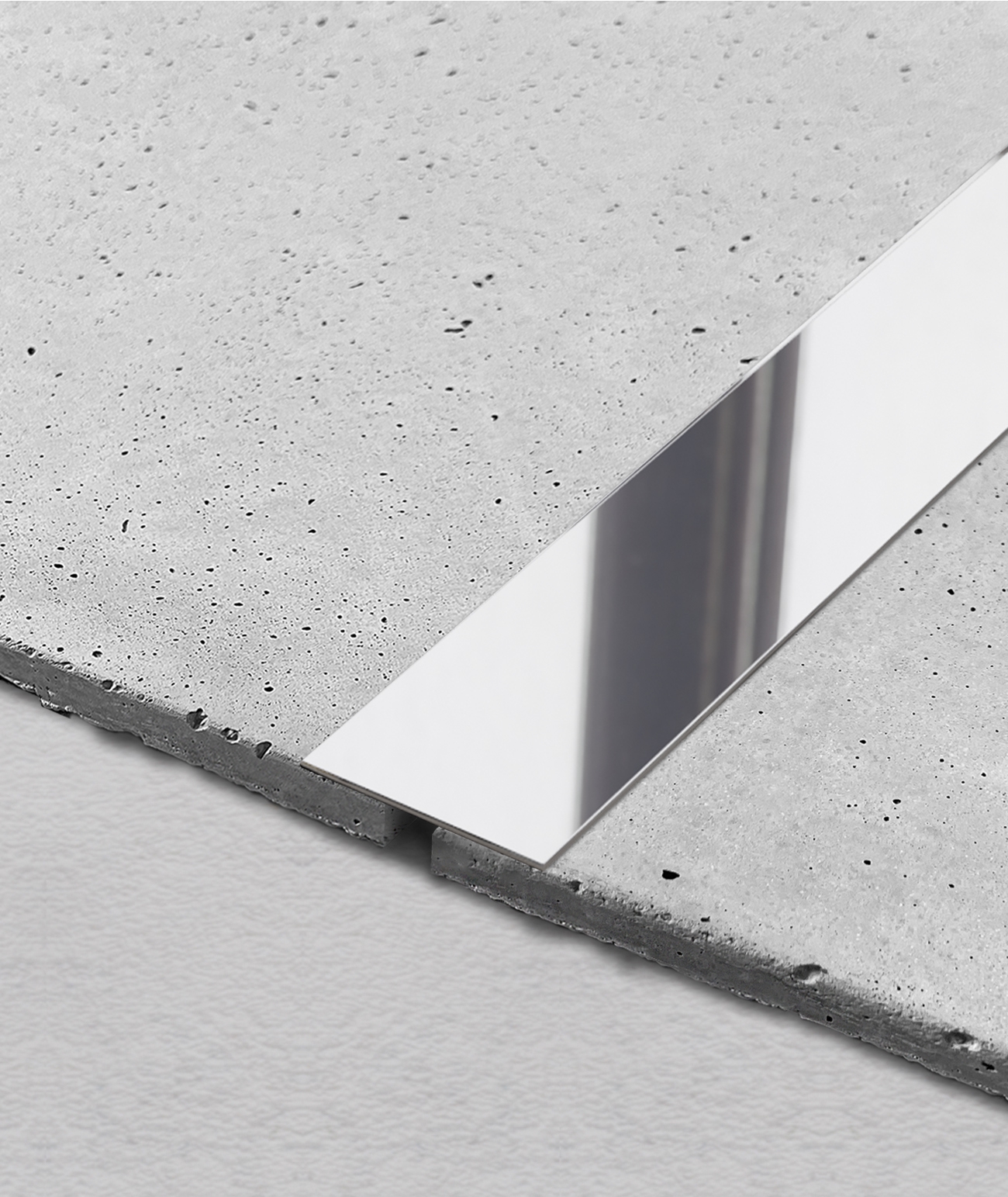 270x5x0,06 cm SM - (srebrny połysk) - stalowa listwa dekoracyjna płaska [GTU_08]