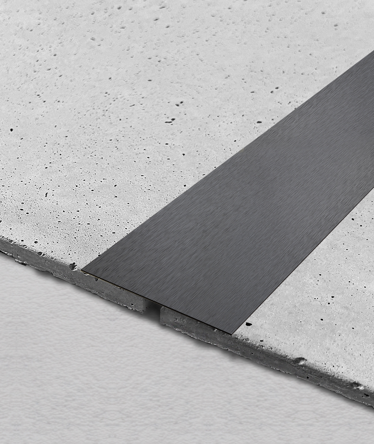 270x10x0,06 cm SM - (czarny matowy) - stalowa listwa dekoracyjna płaska [GTU_08]