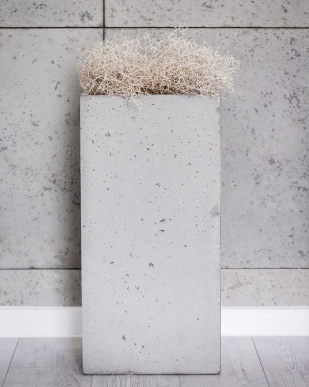 31x25x93 cm CT - Donica betonowa (antracytowa)