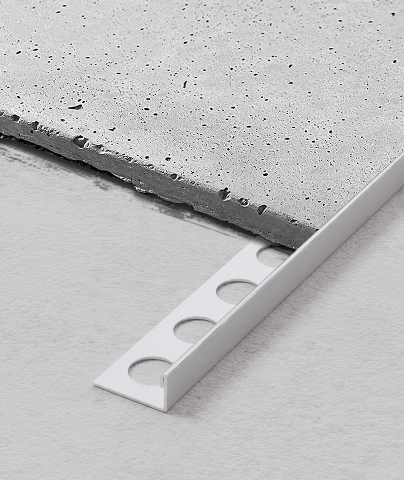 270x2x1,25 cm SM - (srebrny matowy) - stalowa listwa dekoracyjna J [GTU_08]