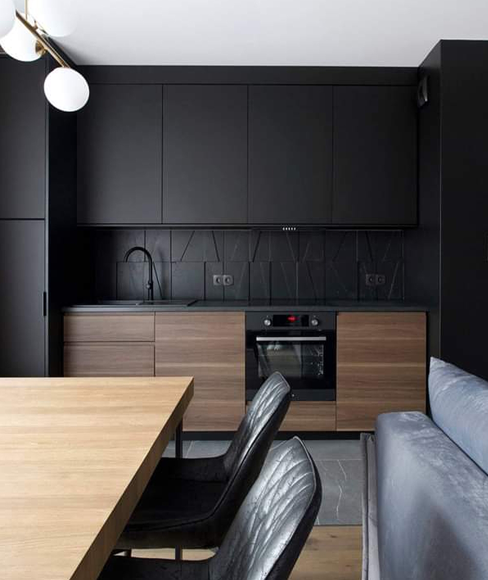 120x60 cm VT - PB09 (B15 czarny) MOZAIKA - panel dekor 3D beton architektoniczny