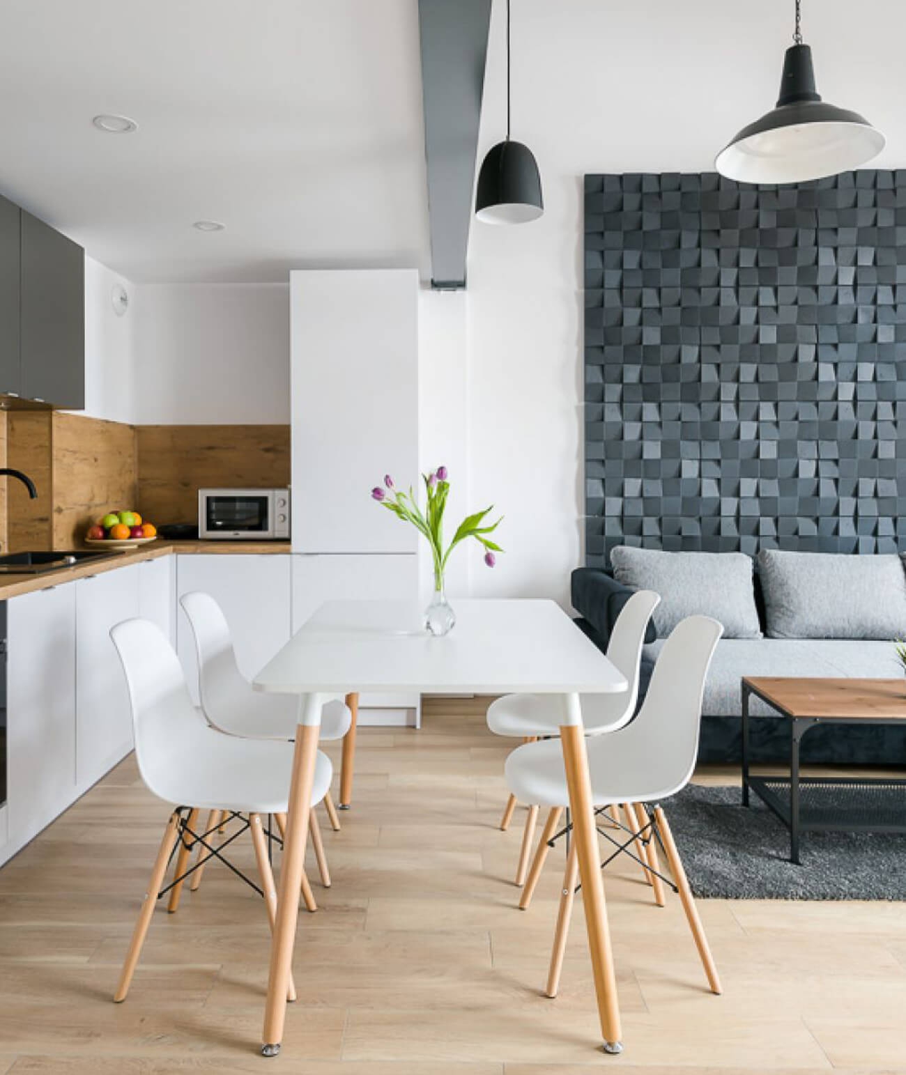 60x60 cm VT - PB15 (CL01 ceglasty) COCO - panel dekor 3D beton architektoniczny