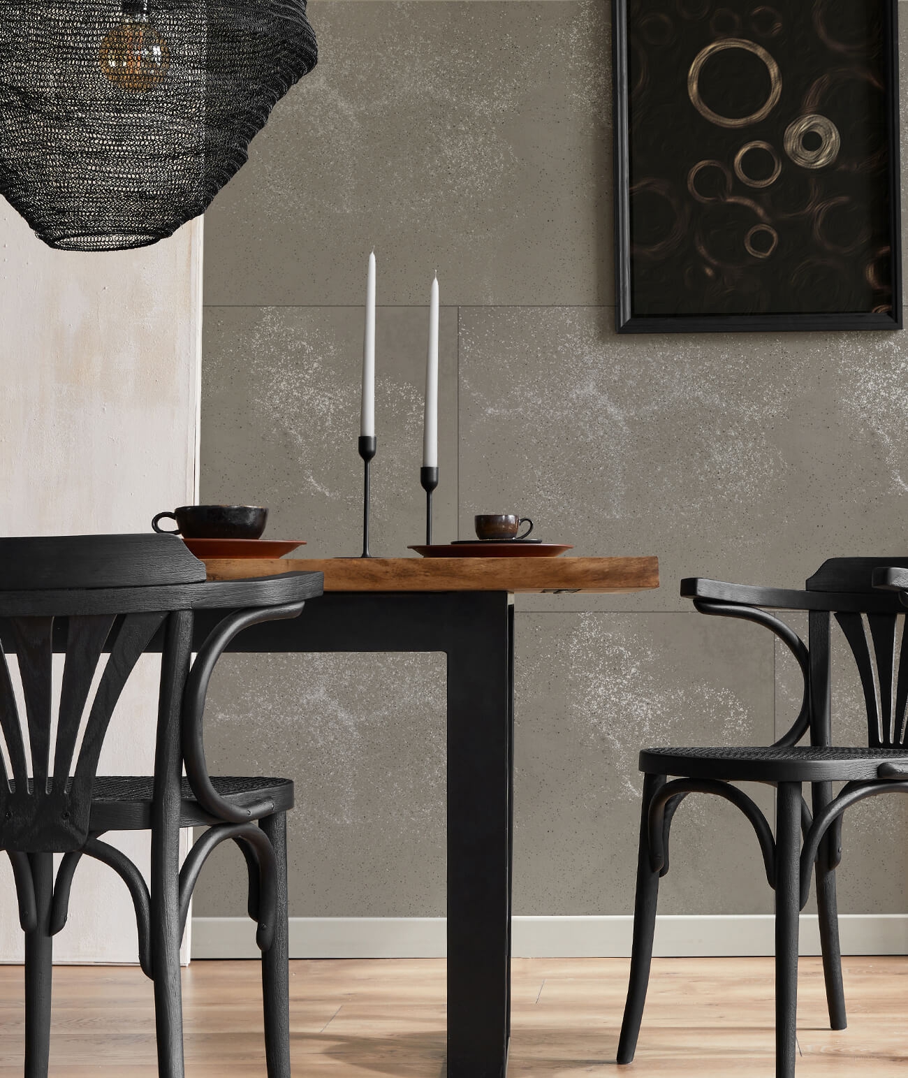 120x60 cm DS - (brązowy, srebrne kruszywo) - płyta beton architektoniczny ultralekka