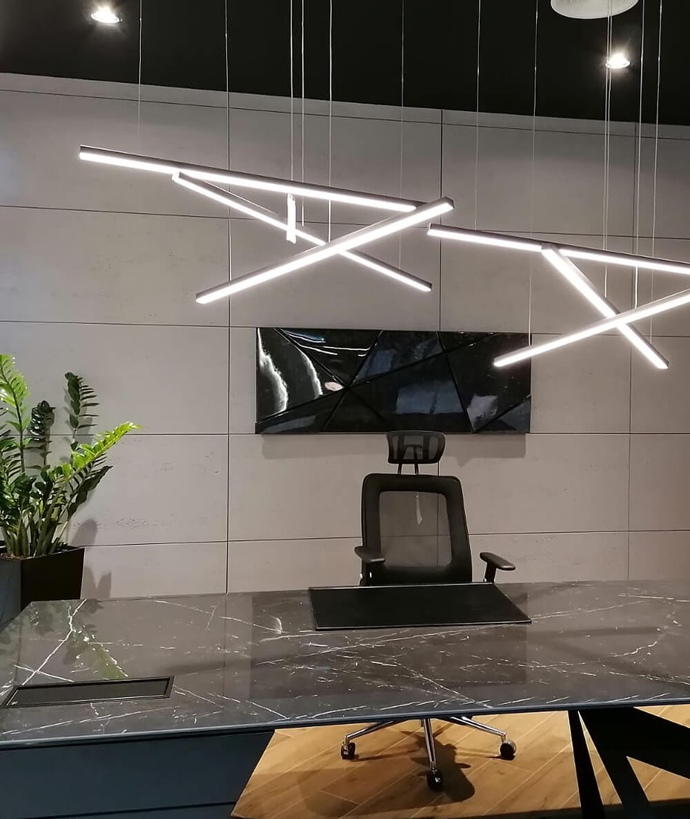 100x50 cm VT - (S96 szary ciemny) - płyta beton architektoniczny