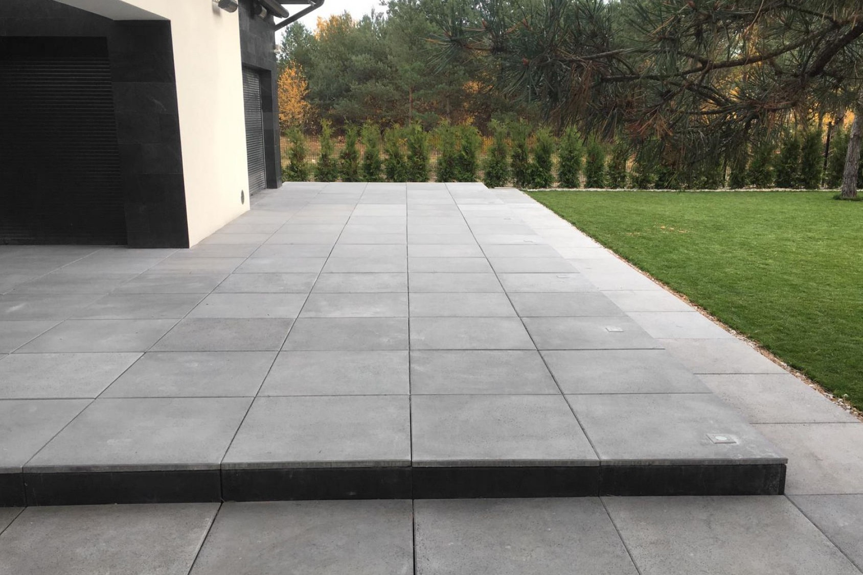 120x60 cm VT - (S50 jasny szary - mysi) - betonowa płyta podłogowa i tarasowa