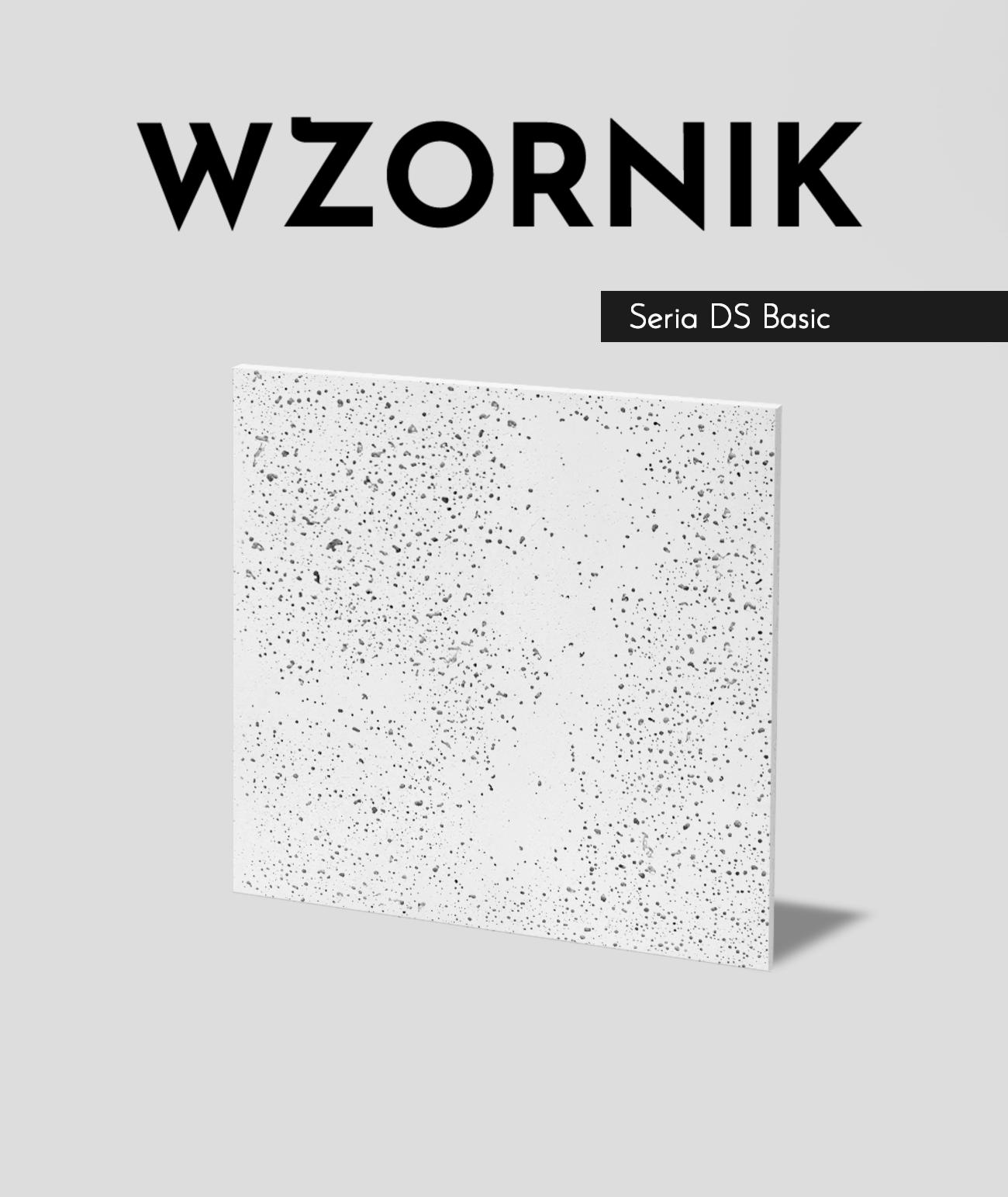 Wzornik DS - (biały, duża porowatość) - beton architektoniczny