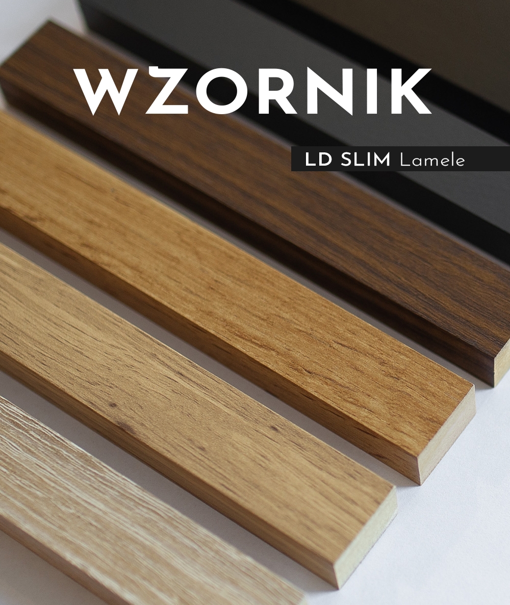 Wzorniki LD Lamele Slim / Panel na filcu