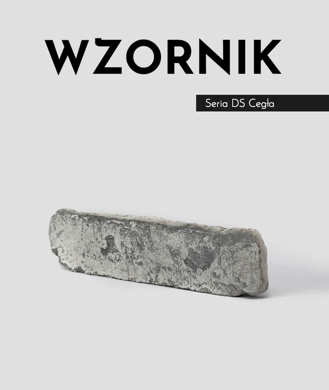 Wzornik DS - (V1 szary) - betonowa cegła dekoracyjna