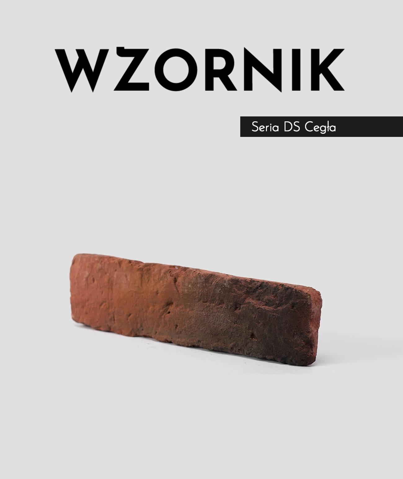 Wzornik DS - (V2 cegła palona) - betonowa cegła dekoracyjna