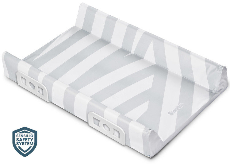 Przewijak Usztywniany Safety System 70 Cm –  Patterns Paski Platynowy