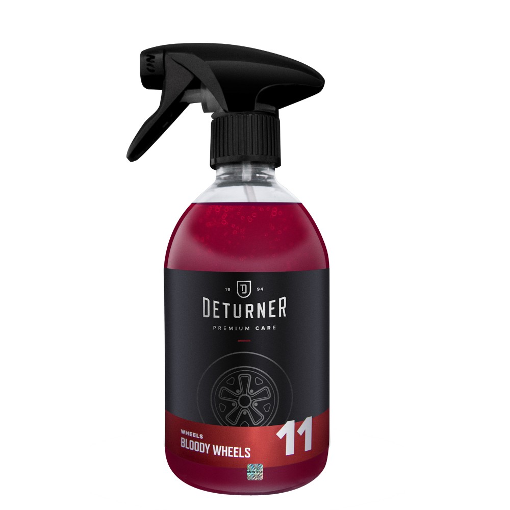DETURNER Bloody Wheels 500ml - Żelowy płyn do usuwania metalicznych zanieczyszczeń, deironizer