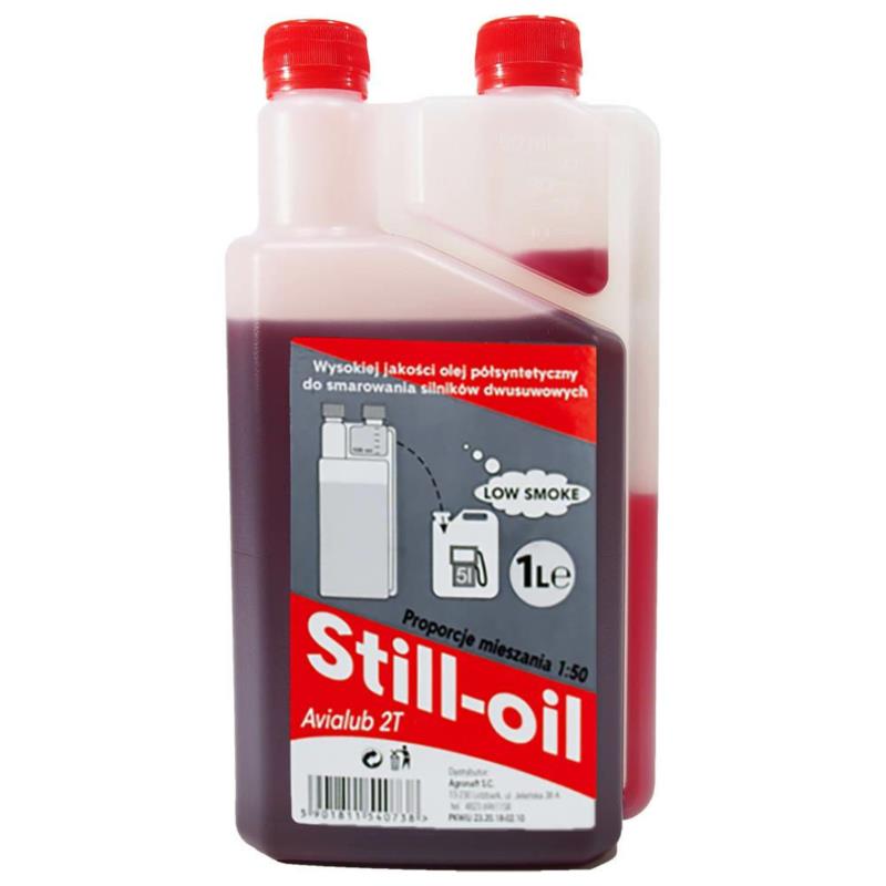 STILL-OIL 1L - czerwony olej do kosiark i piły do mieszanki