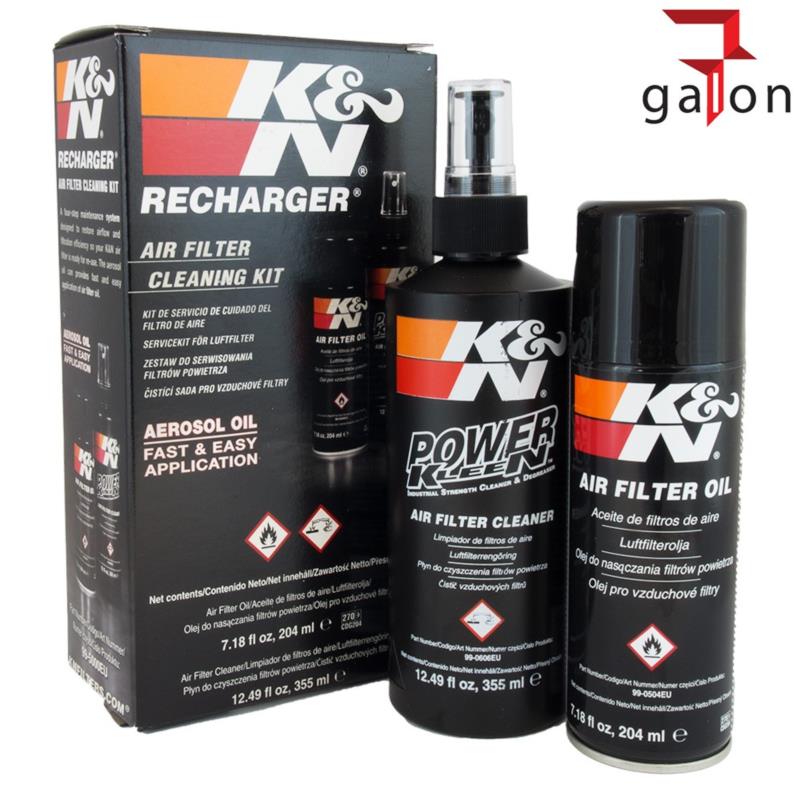 K&N ZESTAW DO CZYSZCZENIA FILTRÓW POWIETRZA 99-5000EU