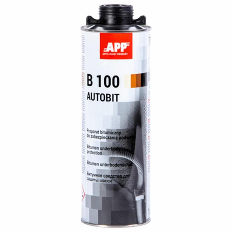 APP B100 Autobit 1L Czarny - środek do zabezpieczania podwozia
