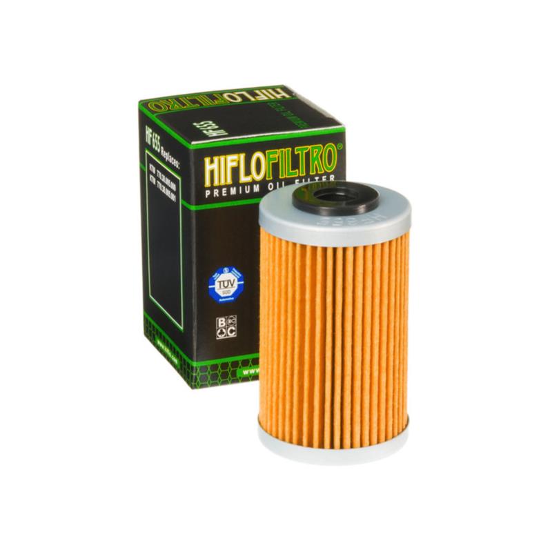 HIFLOFILTRO Filtr Oleju HF655 - filtr motocyklowy