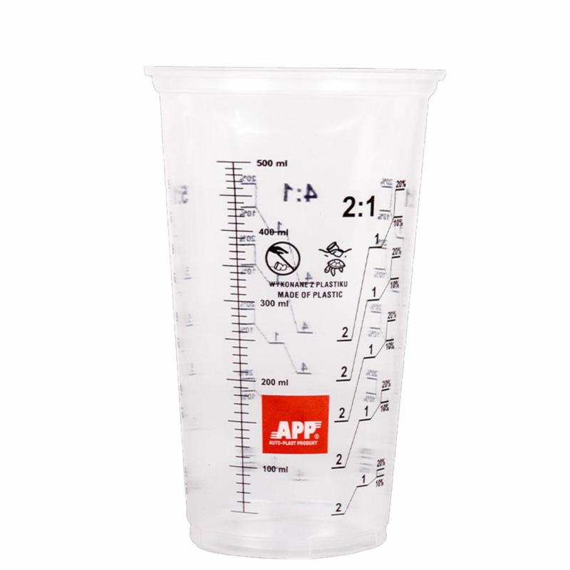 APP CUP ECO 500ML KUBEK Z PODZIAŁ