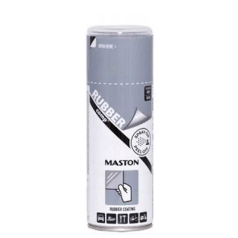 MASTON RUBBER COMP GUMA W SPRAYU 400ML METAL SZARY