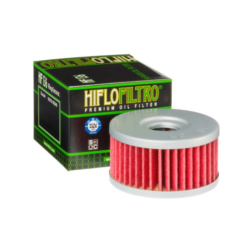 HIFLOFILTRO Filtr Oleju HF136 - filtr motocyklowy