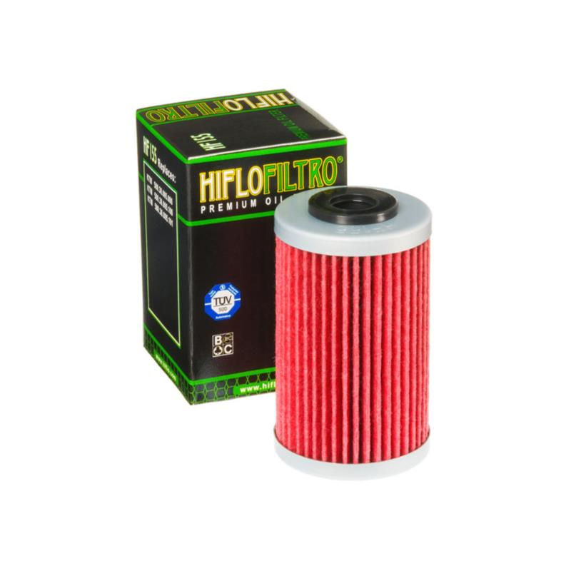 HIFLOFILTRO Filtr Oleju HF155 - filtr motocyklowy