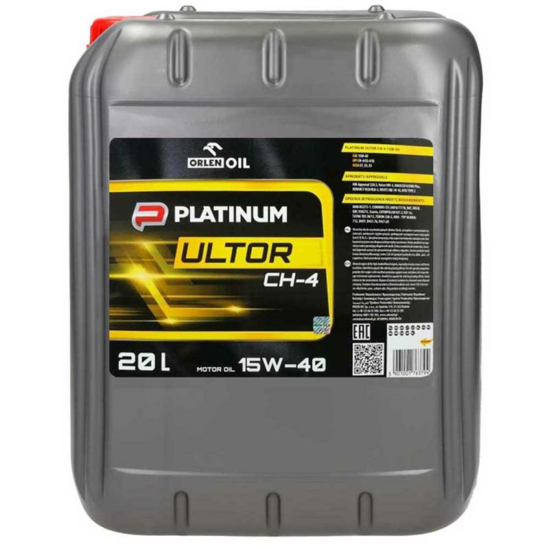 PLATINUM Ultor CH-4 15W40 20L