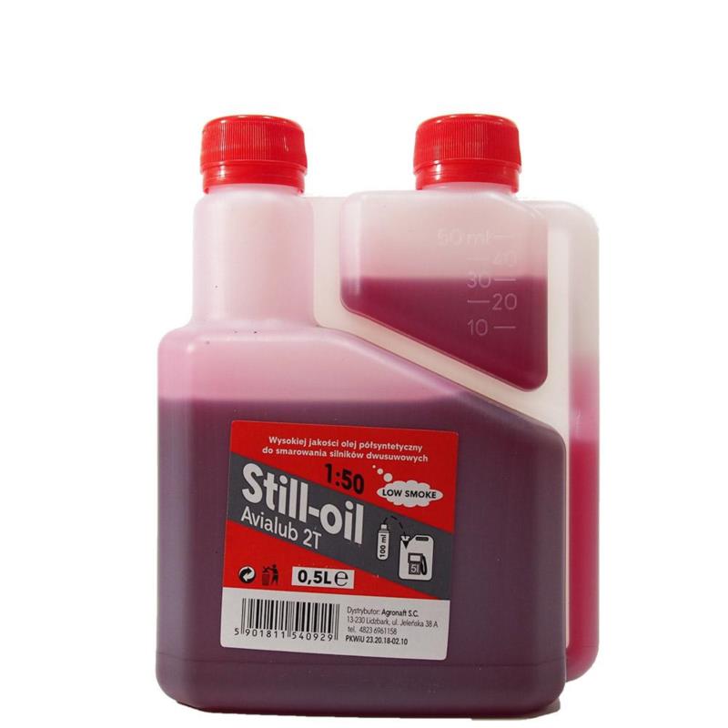 STILL-OIL 500ml - czerwony olej do kosiark i piły do mieszanki paliwa