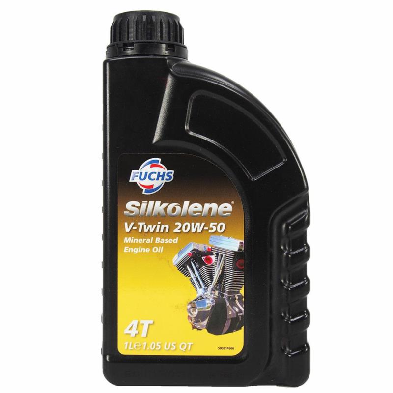FUCHS Silkolene V-Twin 20w50 1L - olej motocyklowy mineralny