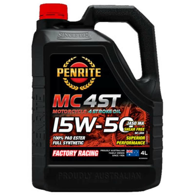 PENRITE MC 4ST 15W50 4L 100% PAO