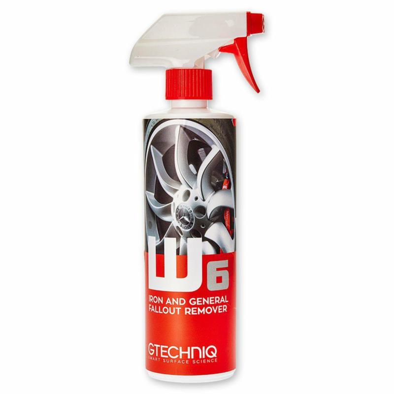 GTECHNIQ W6 Iron 500ml - płyn do mycia felg i usuwania osadów metalicznych