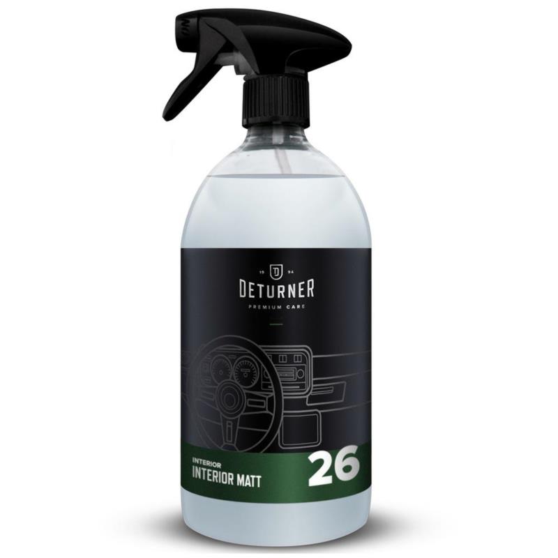 DETURNER Interior Matt 1L (+ trigger) - Matowy dressing do plastików wewnętrznych