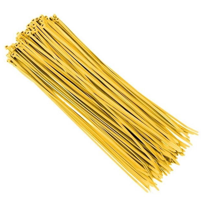 Carmotion Opaski kablowe nylonowe 300x3, 6mm (żółta) 100szt