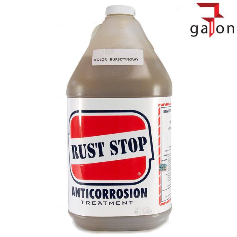 RUST STOP RUST CHECK ANTI-CORROSION 4l bursztynowy - preparat antykorozyjny do podwozi