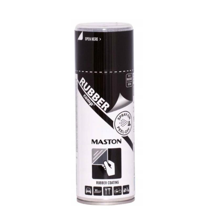 MASTON RUBBER COMP GUMA W SPRAYU 400ML CZARNY POŁYSK