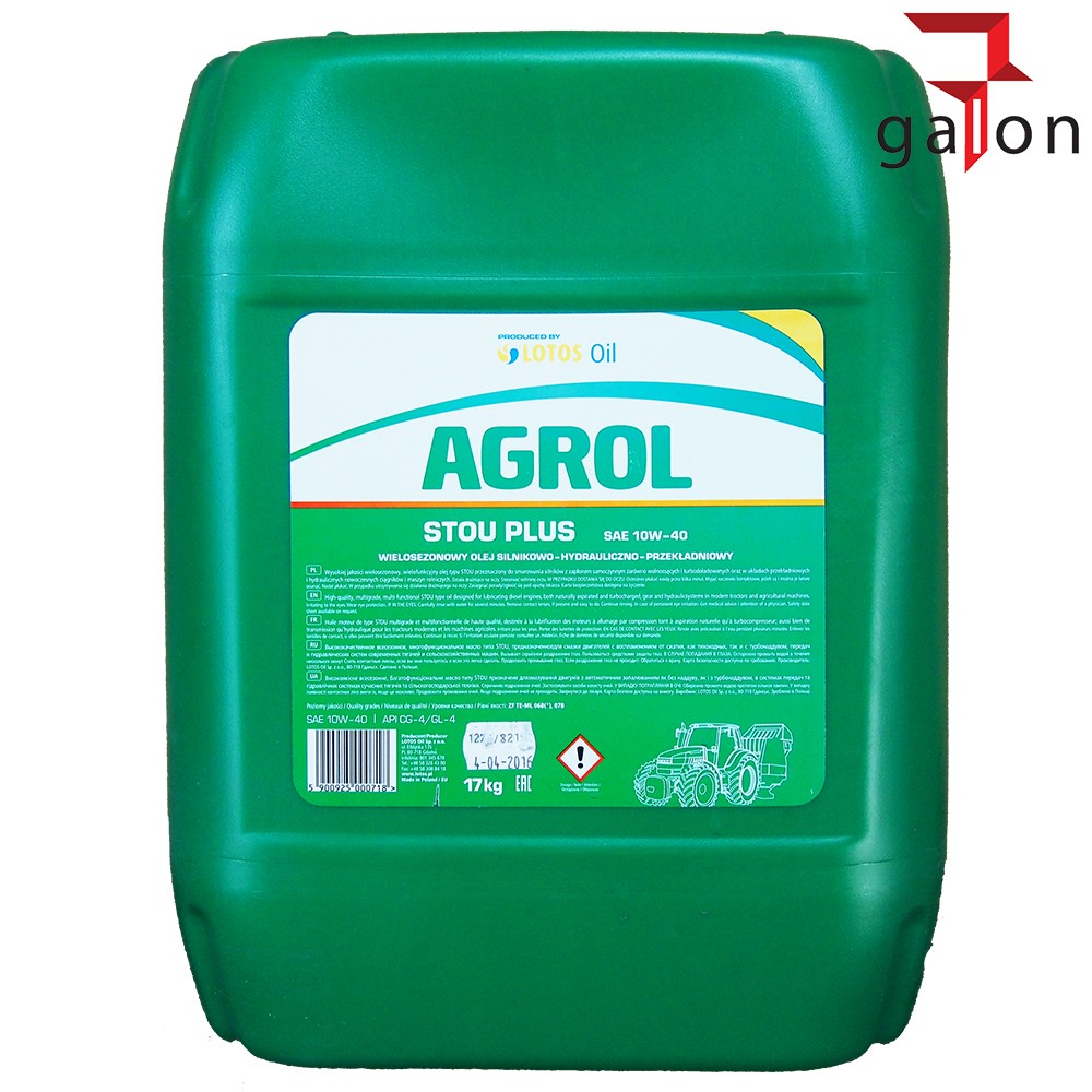 LOTOS AGROL STOU PLUS 10W40 20L 17KG