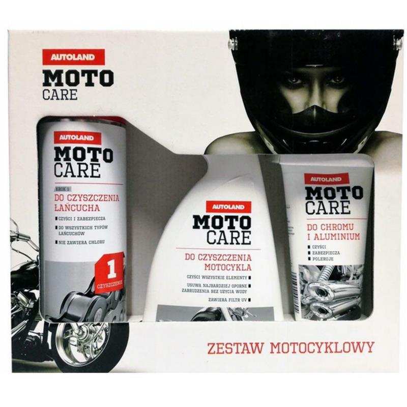 AUTOLAND zestaw kosmetyków motocyklowych