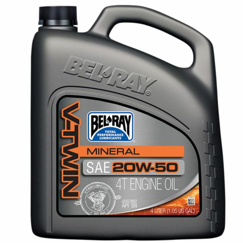 BEL-RAY V-Twin 4T Mineral 20W50 4L