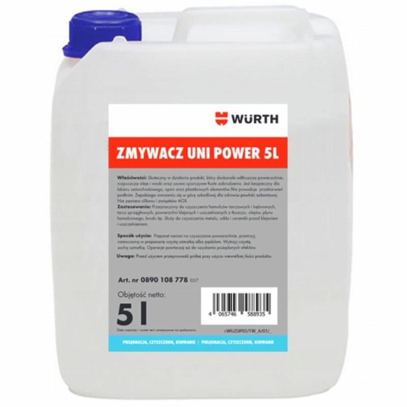 WURTH Zmywacz Uni Power 5L
