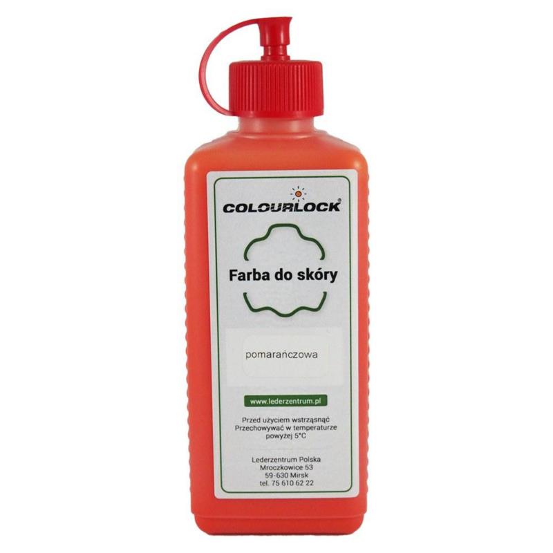 COLOURLOCK Farba do skór pigment 250ml - Pomarańczowa (koncentrat)