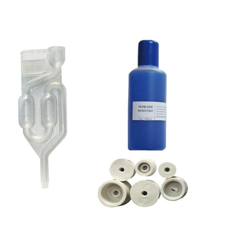 TESTER SZCZELNOŚCI USZCZELKI GŁOWICY 100ml ZESTAW 6 adapterów